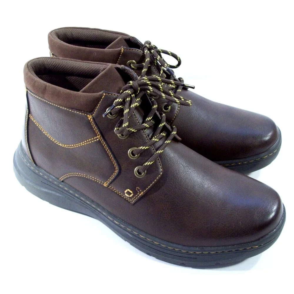 New Men's Xray XR Aiden‎ Casual Boots, Sz 12, Brown